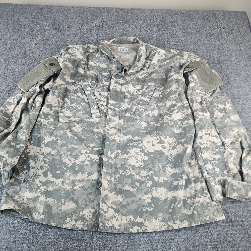 US Army Combat Uniform ACU Coat Jacket‎ UCP Digital Camo Large Regular